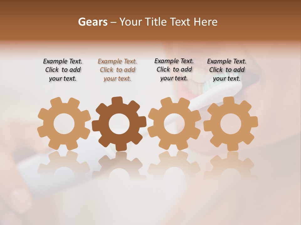 Healthy Tooth Sensual PowerPoint Template