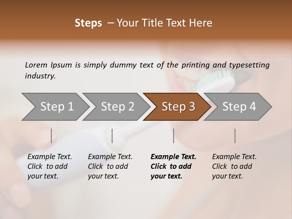 Healthy Tooth Sensual PowerPoint Template