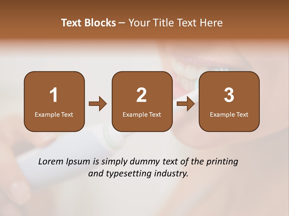 Healthy Tooth Sensual PowerPoint Template