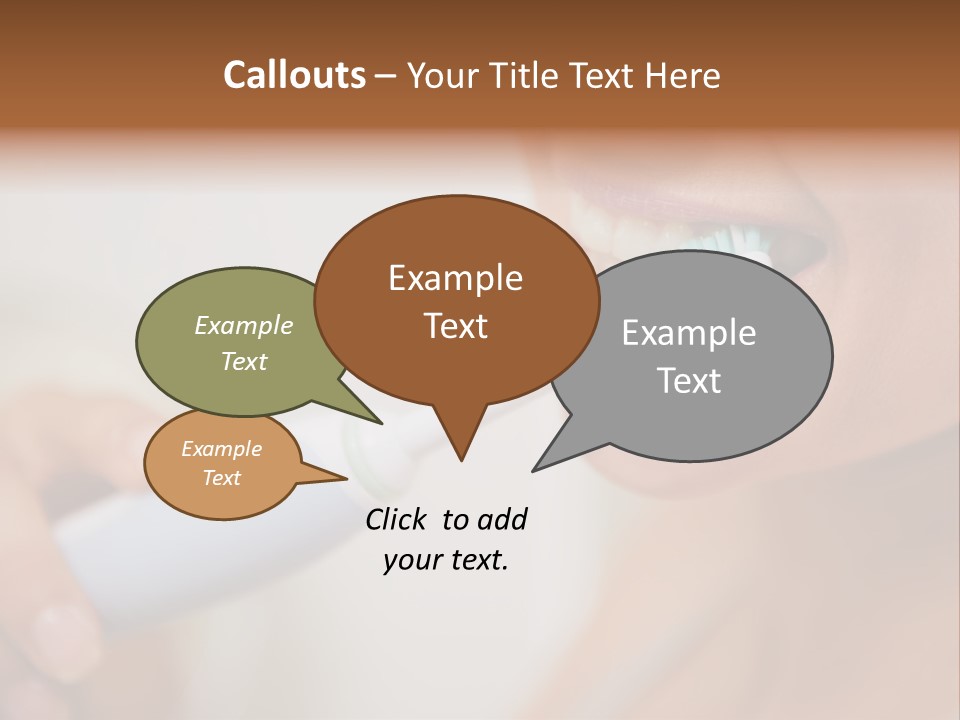 Healthy Tooth Sensual PowerPoint Template