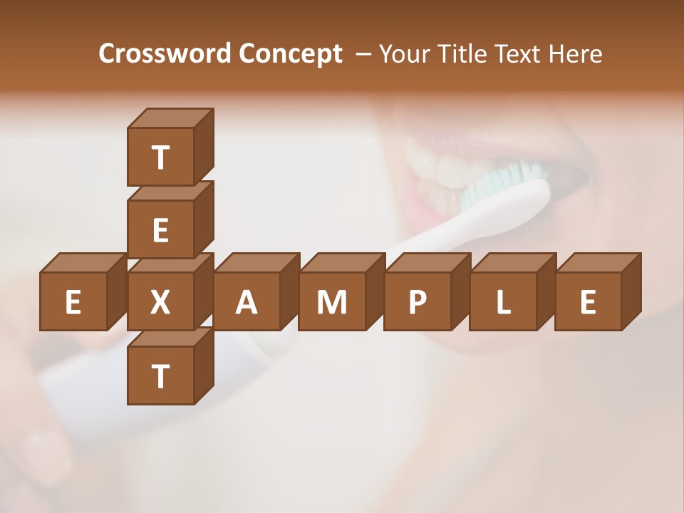 Healthy Tooth Sensual PowerPoint Template