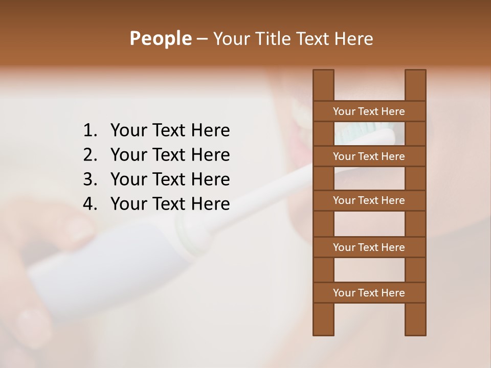 Healthy Tooth Sensual PowerPoint Template