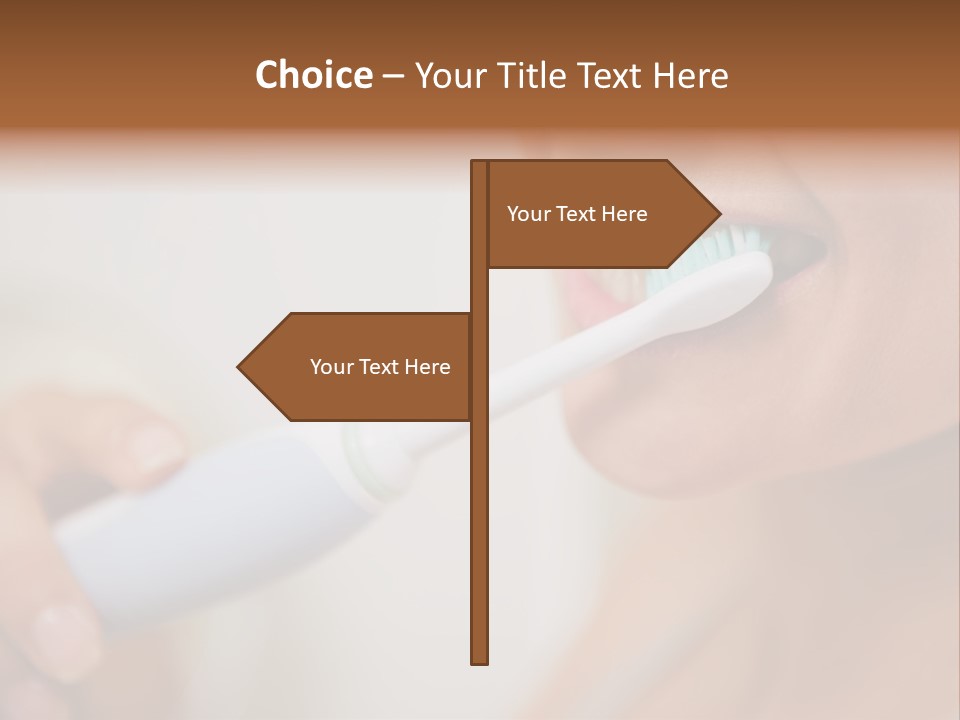 Healthy Tooth Sensual PowerPoint Template