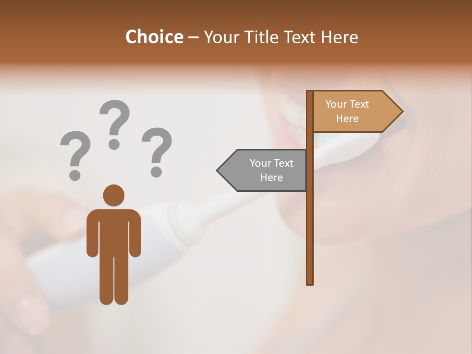 Healthy Tooth Sensual PowerPoint Template