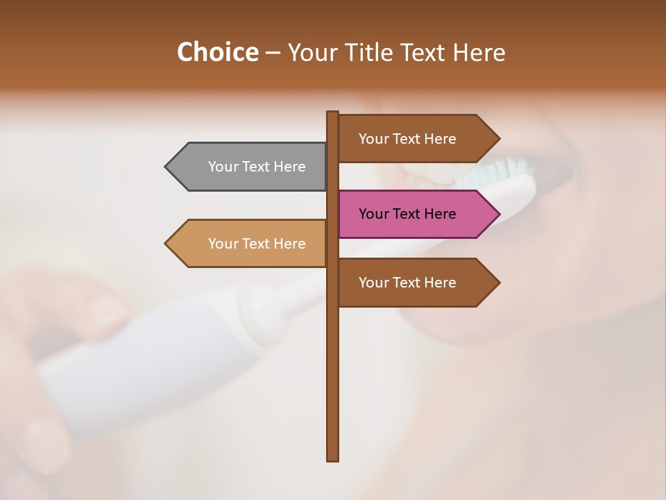 Healthy Tooth Sensual PowerPoint Template