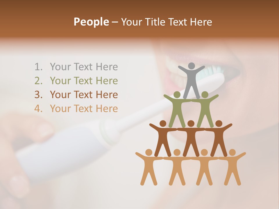 Healthy Tooth Sensual PowerPoint Template