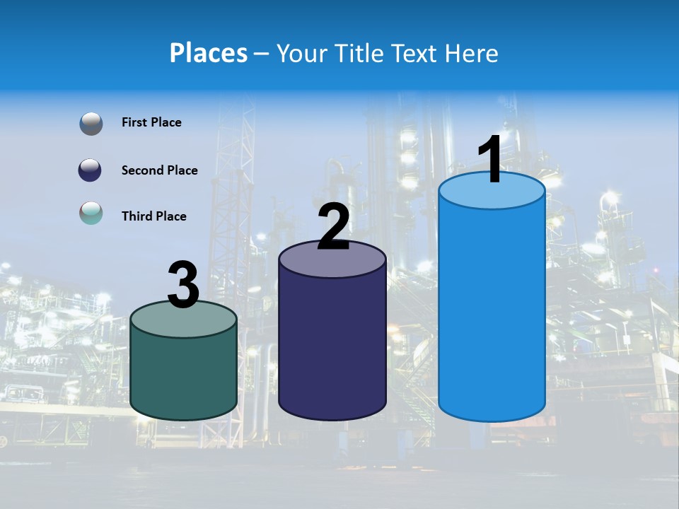 Pipeline Storage Petroleum PowerPoint Template