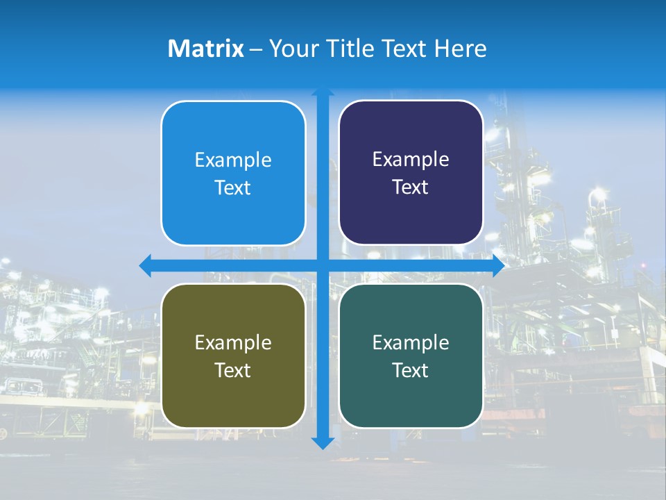 Pipeline Storage Petroleum PowerPoint Template