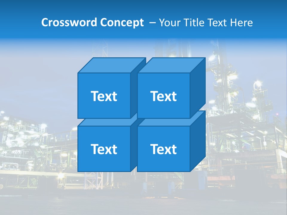 Pipeline Storage Petroleum PowerPoint Template