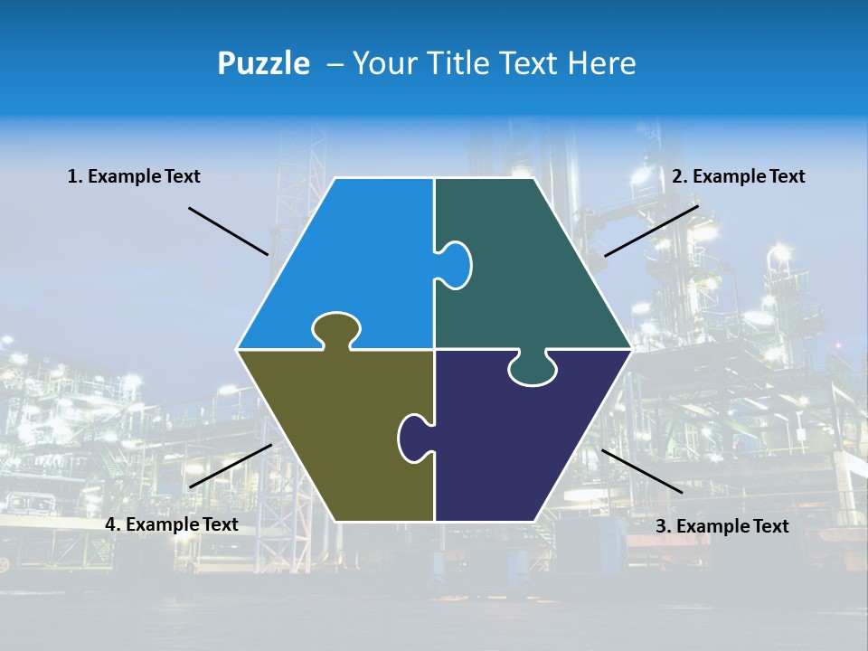 Pipeline Storage Petroleum PowerPoint Template