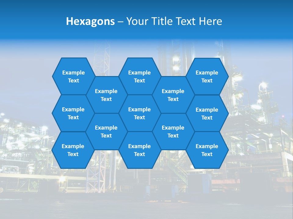 Pipeline Storage Petroleum PowerPoint Template