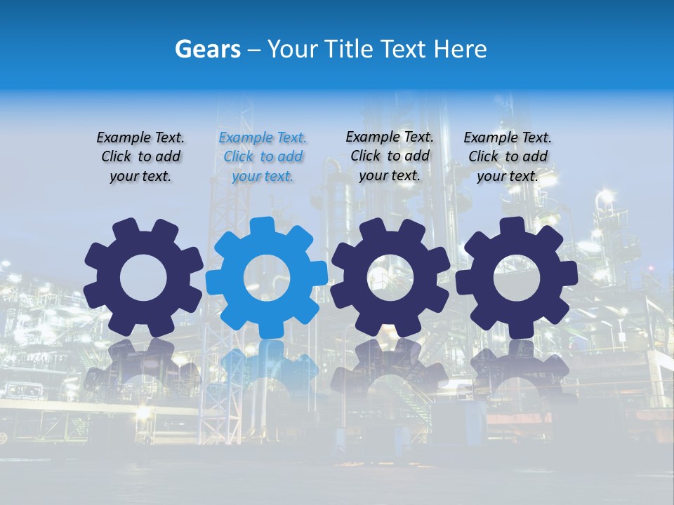 Pipeline Storage Petroleum PowerPoint Template