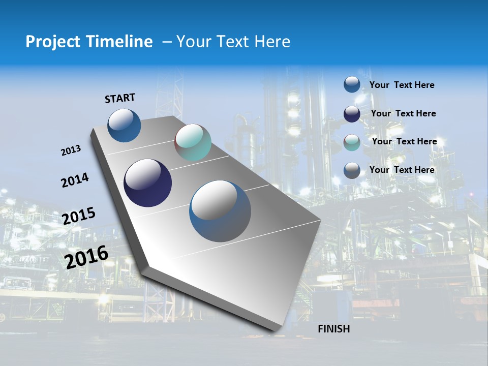 Pipeline Storage Petroleum PowerPoint Template