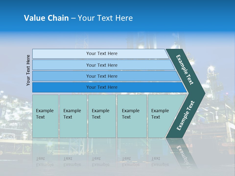 Pipeline Storage Petroleum PowerPoint Template