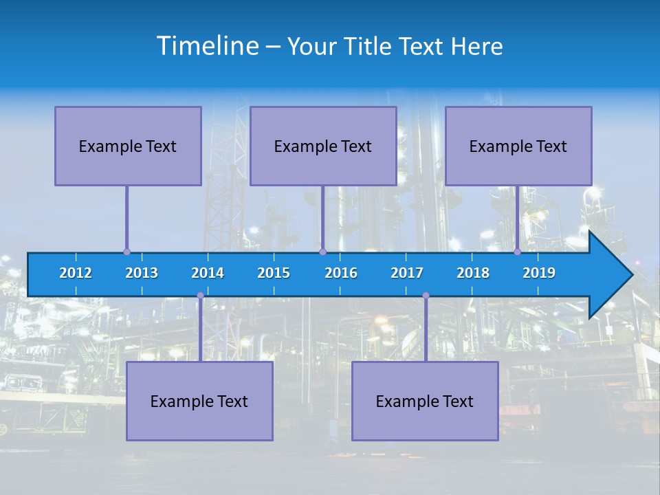 Pipeline Storage Petroleum PowerPoint Template