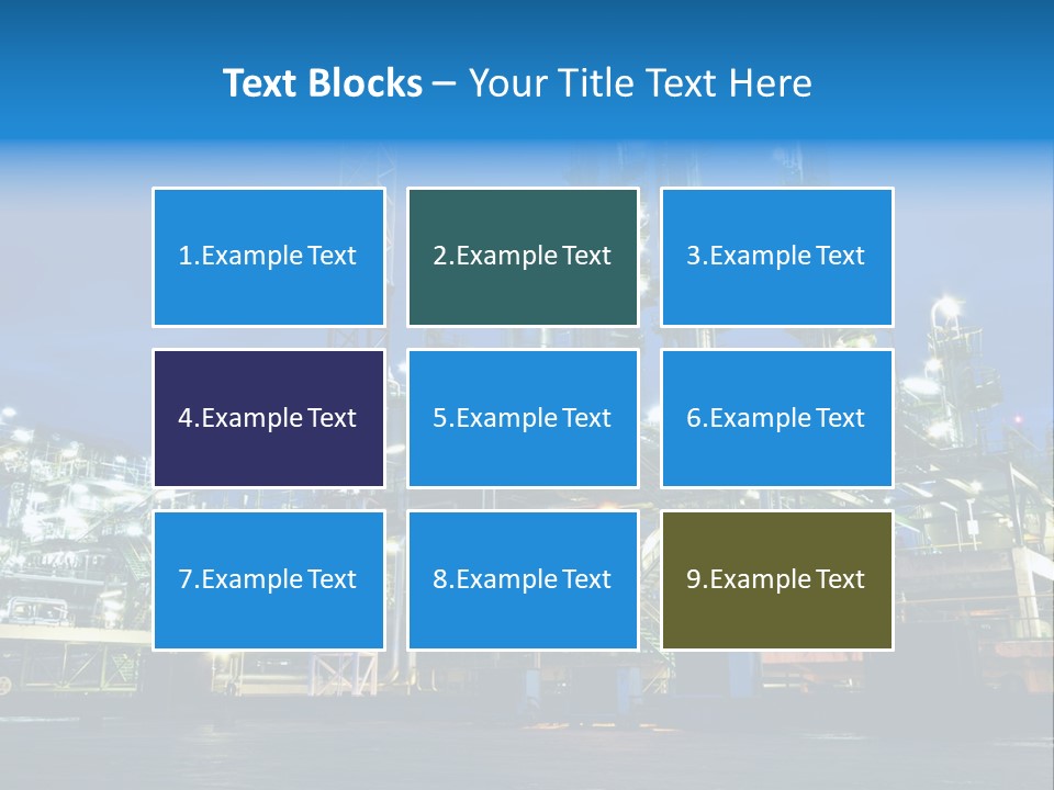 Pipeline Storage Petroleum PowerPoint Template