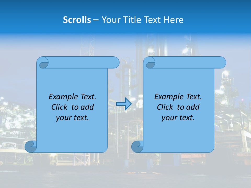 Pipeline Storage Petroleum PowerPoint Template