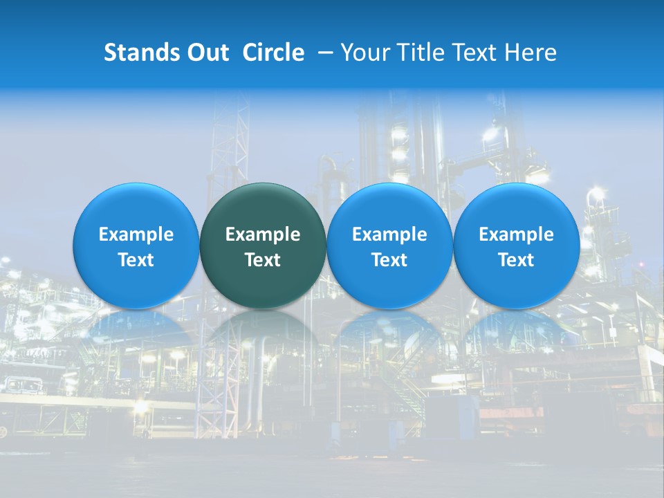 Pipeline Storage Petroleum PowerPoint Template