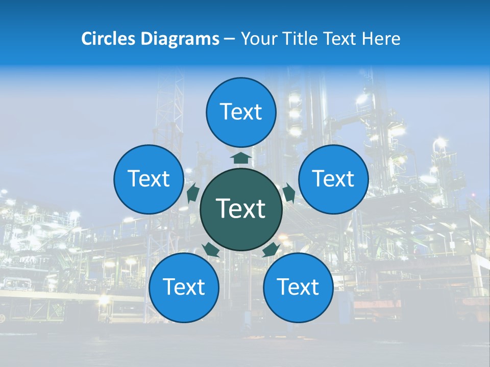 Pipeline Storage Petroleum PowerPoint Template