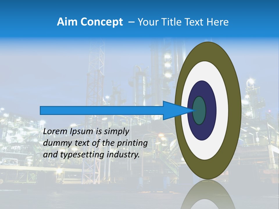 Pipeline Storage Petroleum PowerPoint Template