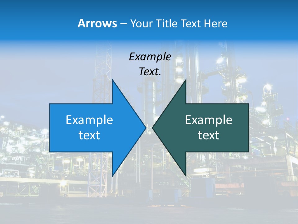 Pipeline Storage Petroleum PowerPoint Template