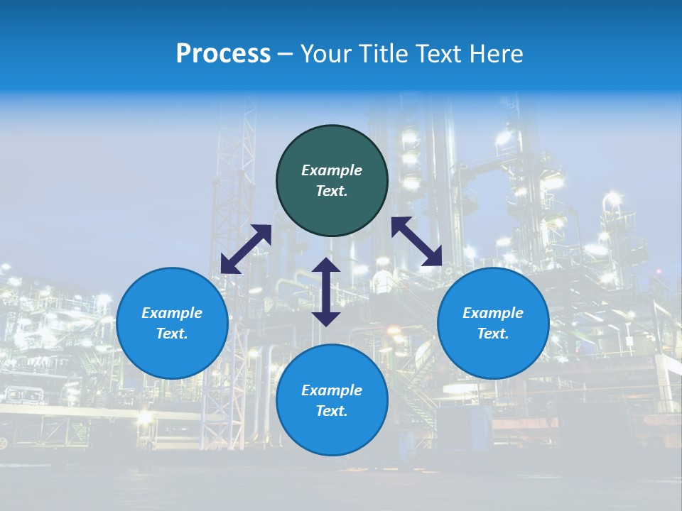 Pipeline Storage Petroleum PowerPoint Template