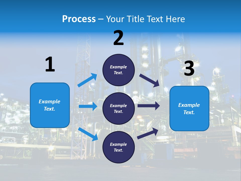 Pipeline Storage Petroleum PowerPoint Template
