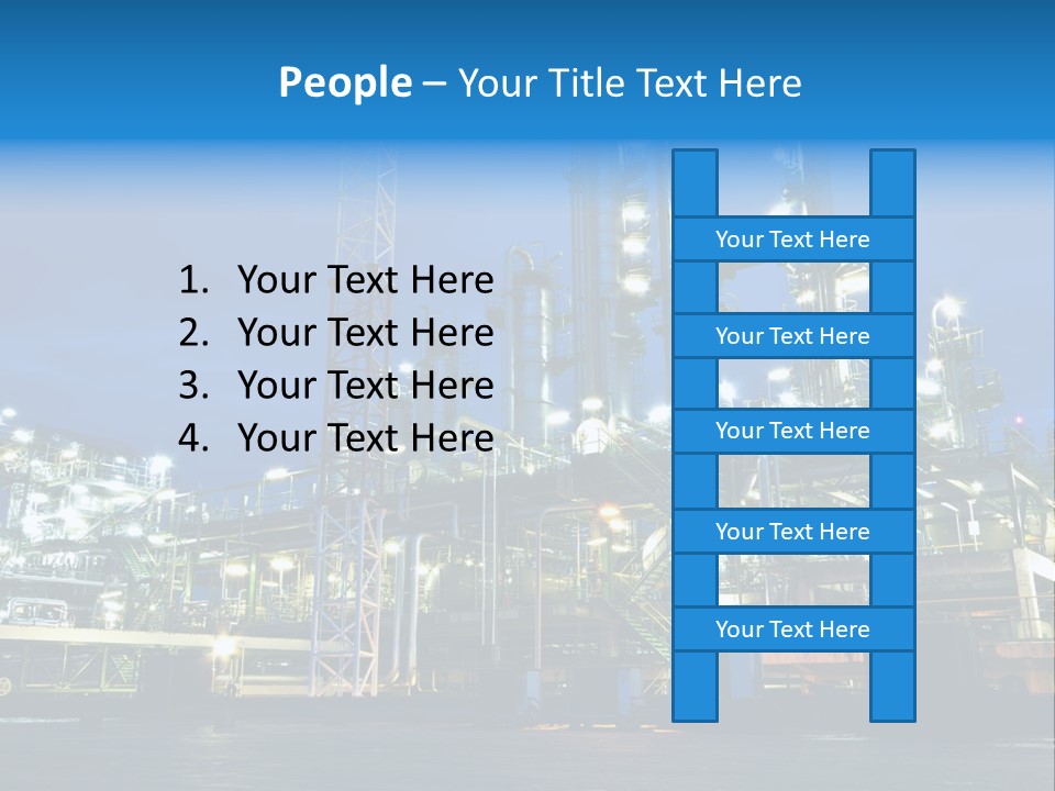 Pipeline Storage Petroleum PowerPoint Template