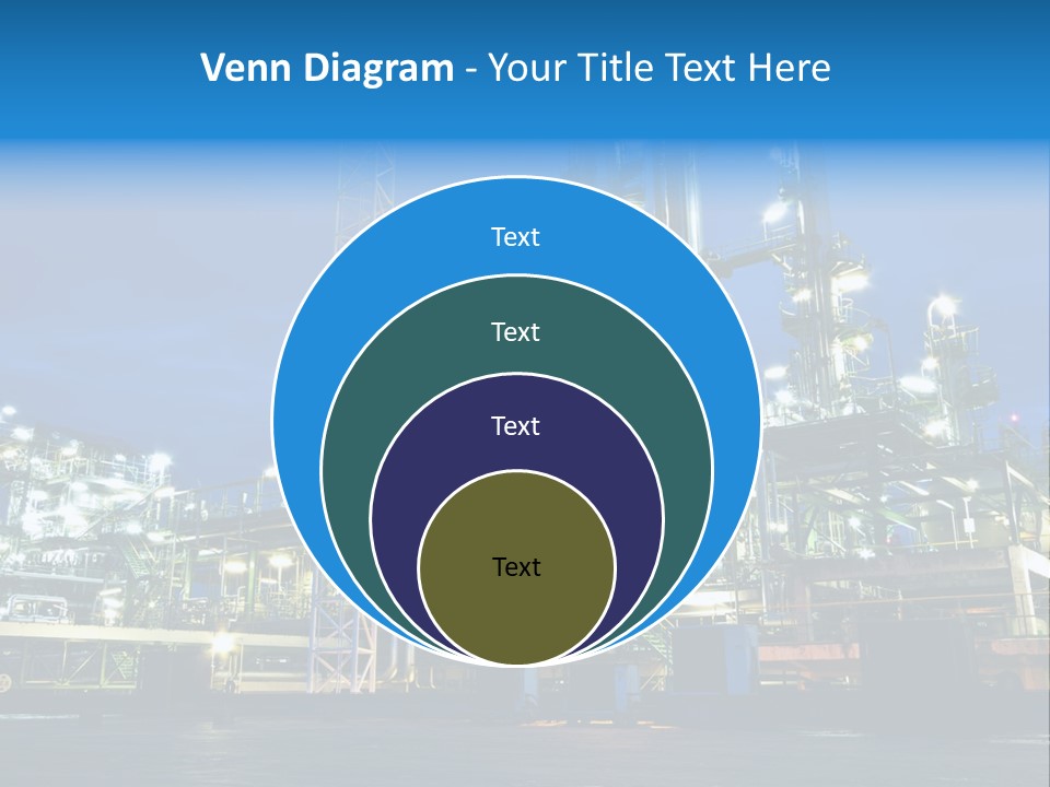 Pipeline Storage Petroleum PowerPoint Template