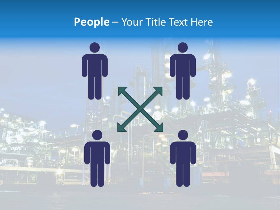 Pipeline Storage Petroleum PowerPoint Template