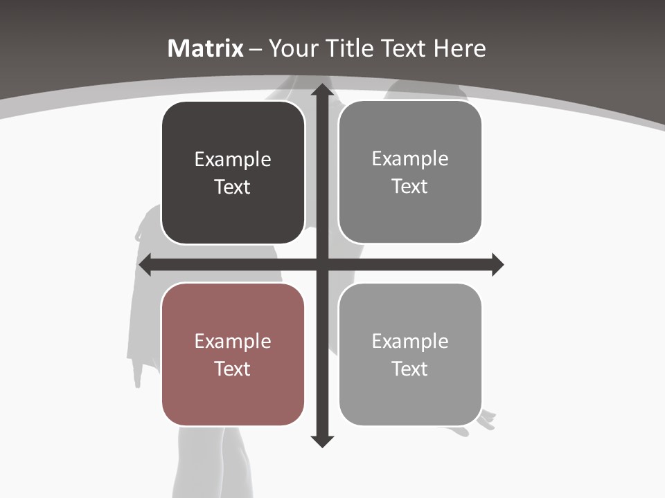 People One Cut Out PowerPoint Template