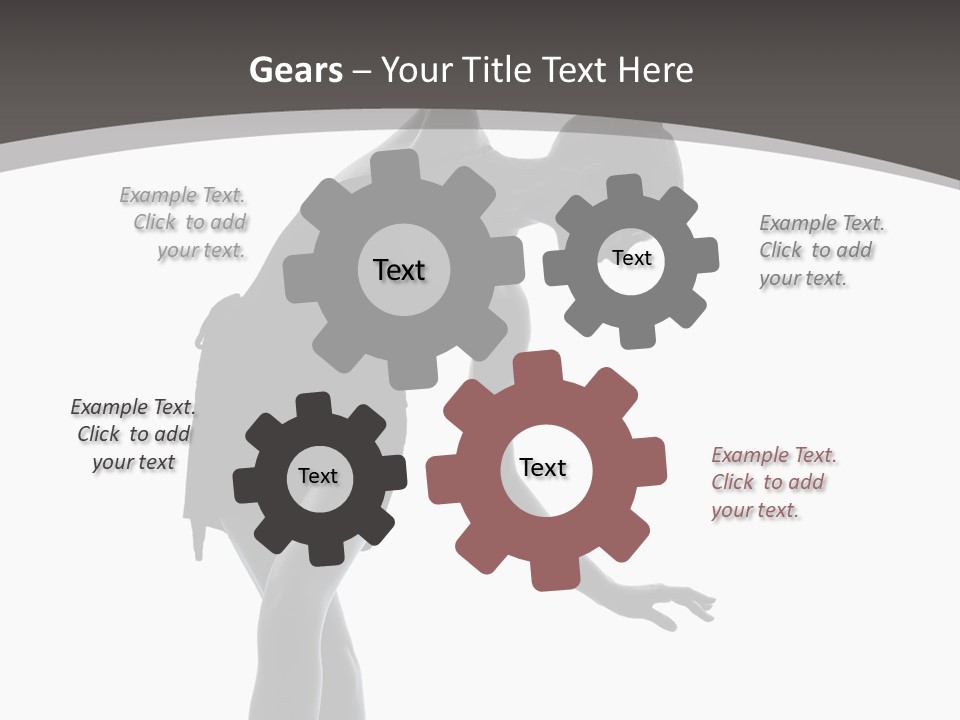 People One Cut Out PowerPoint Template