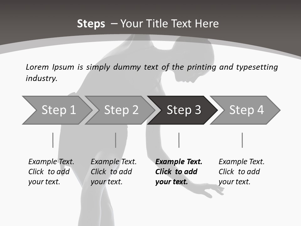 People One Cut Out PowerPoint Template