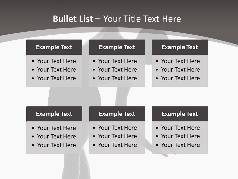 People One Cut Out PowerPoint Template
