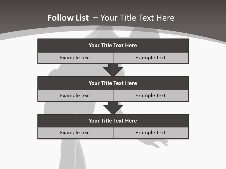 People One Cut Out PowerPoint Template