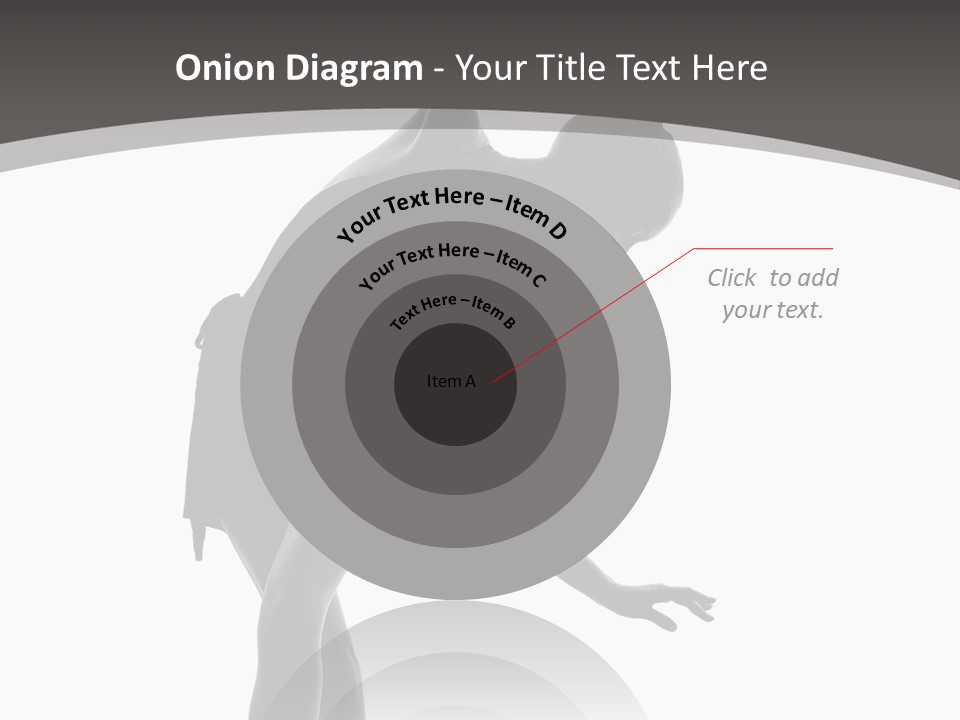 People One Cut Out PowerPoint Template