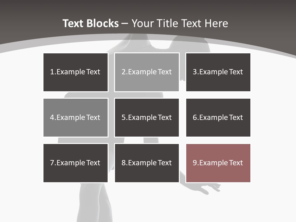 People One Cut Out PowerPoint Template