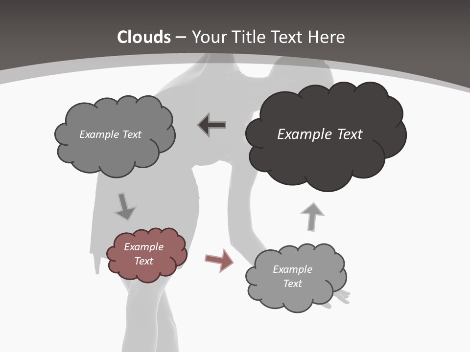 People One Cut Out PowerPoint Template