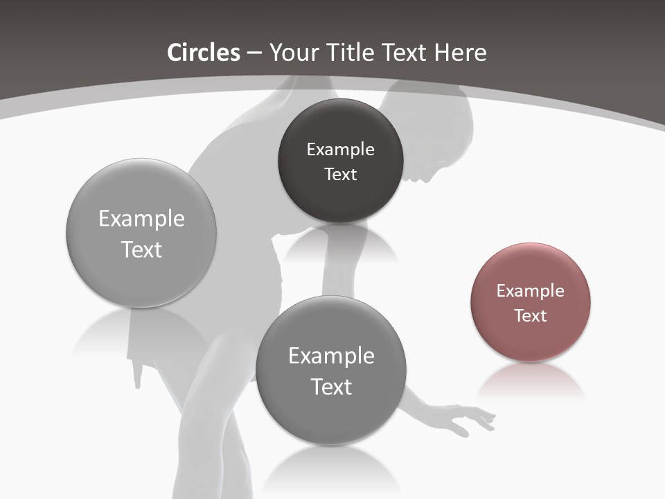 People One Cut Out PowerPoint Template