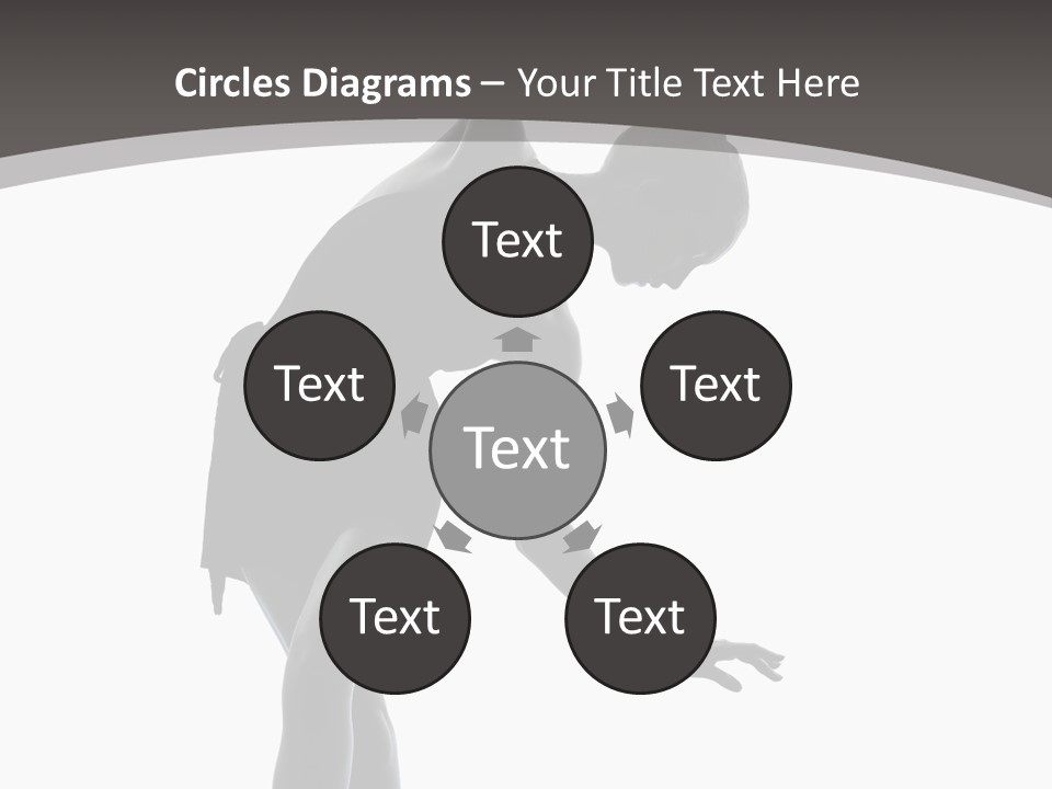 People One Cut Out PowerPoint Template