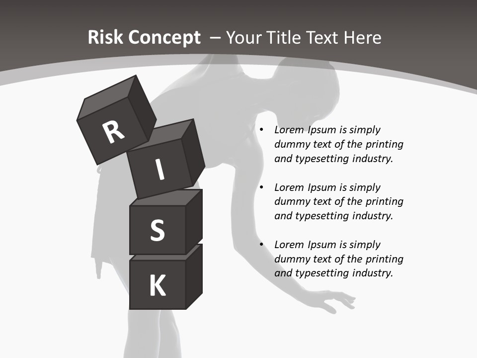 People One Cut Out PowerPoint Template