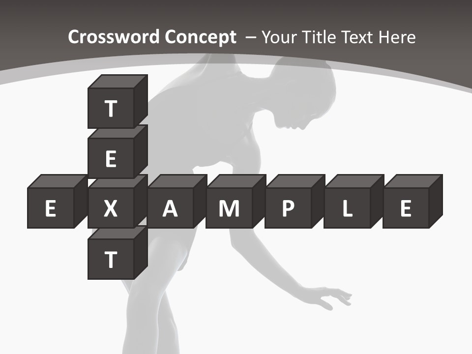 People One Cut Out PowerPoint Template