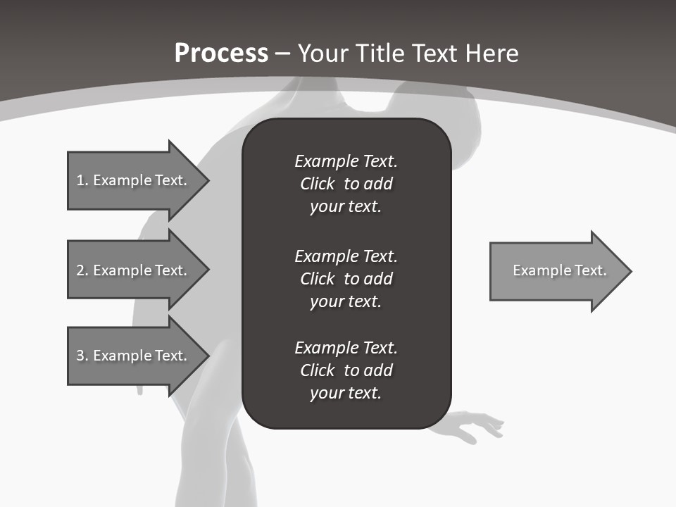 People One Cut Out PowerPoint Template