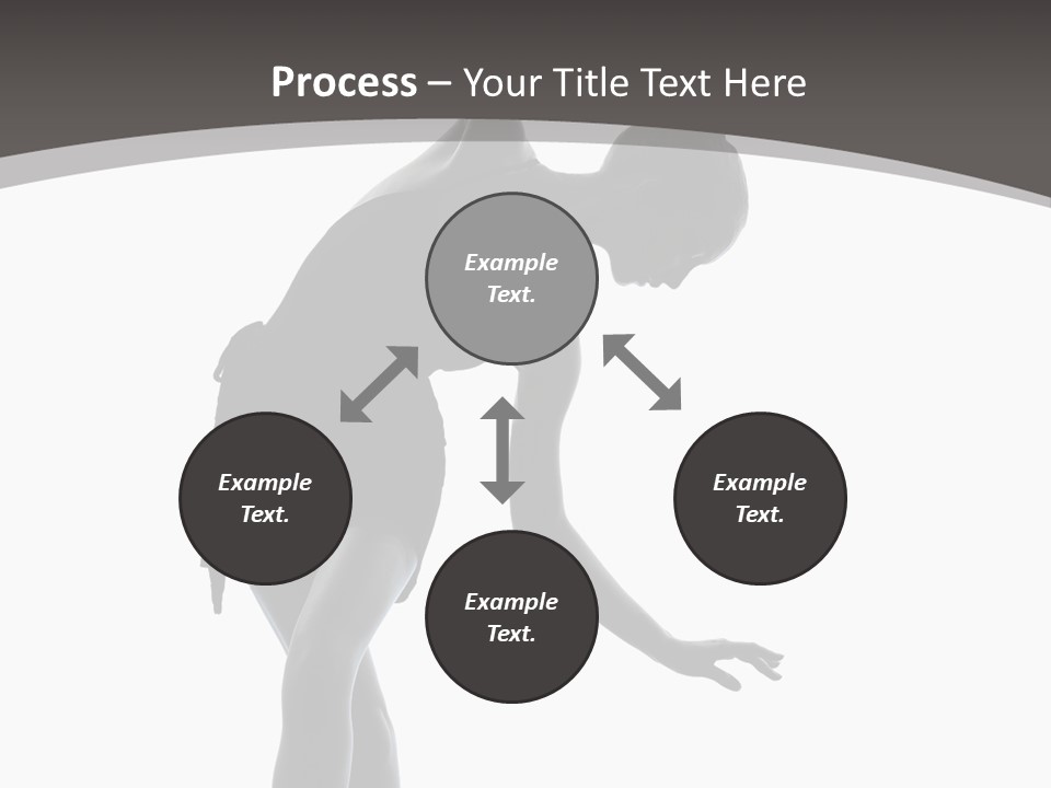People One Cut Out PowerPoint Template