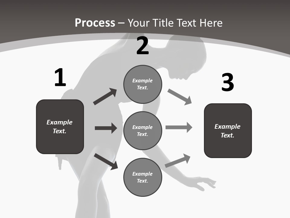 People One Cut Out PowerPoint Template