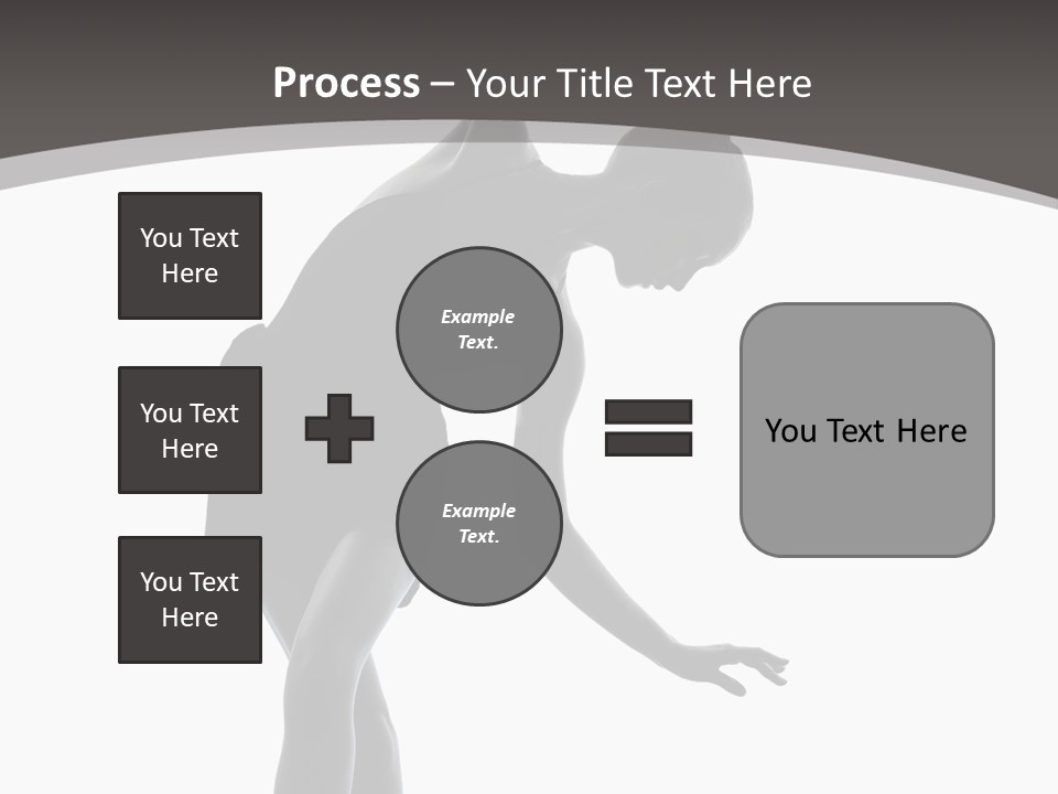 People One Cut Out PowerPoint Template