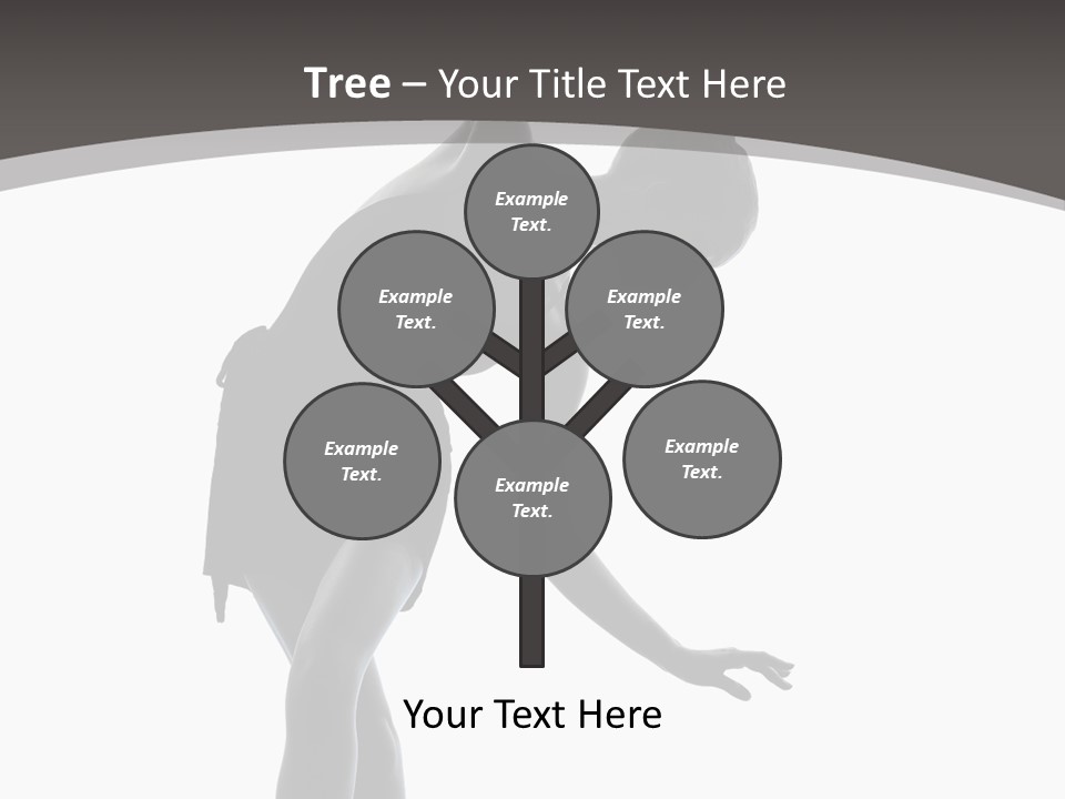 People One Cut Out PowerPoint Template