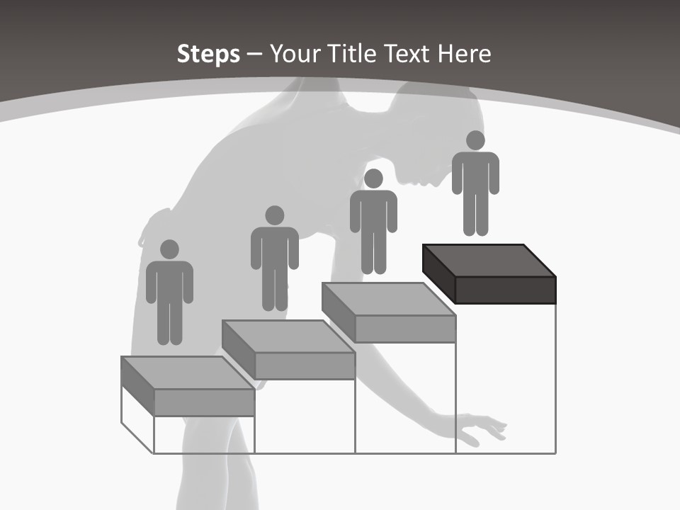 People One Cut Out PowerPoint Template