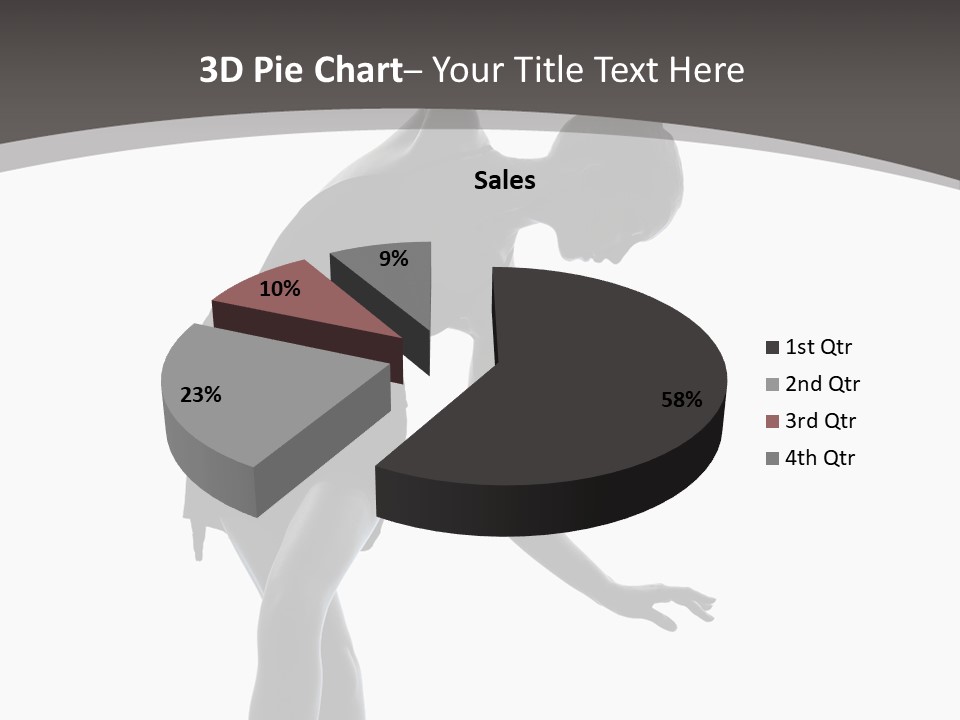 People One Cut Out PowerPoint Template