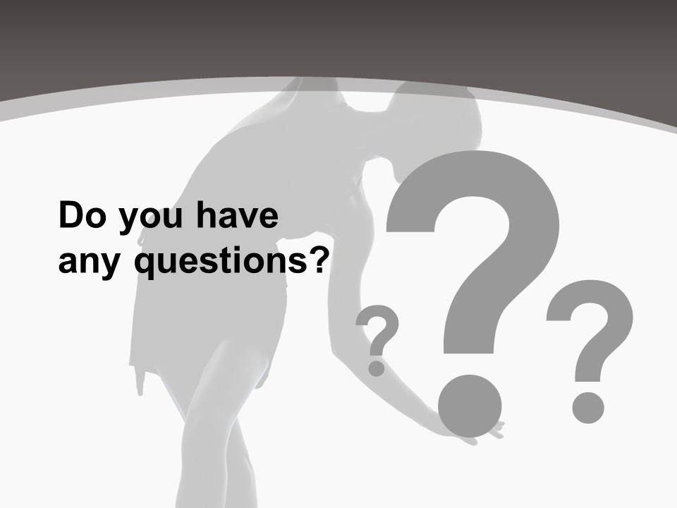 People One Cut Out PowerPoint Template